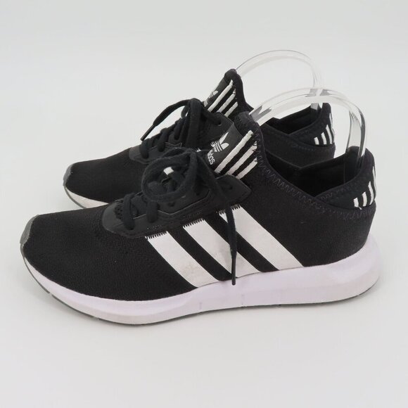 Adidas Women 8.5 Swift Run FY2134 Black White Running Shoes Sneakers Athletic - Picture 5 of 16